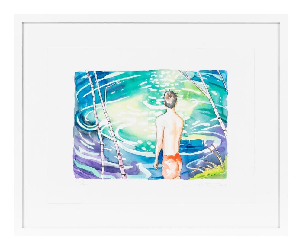 Christopher Winter comparable auction result: christopher winter british b 1968 dawn 2020
