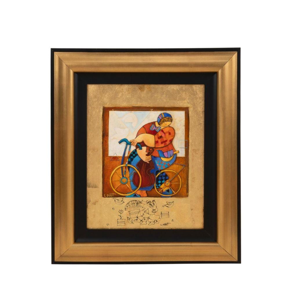 Dorit Levi comparable auction result: dorit levi my journey oil on canvas
