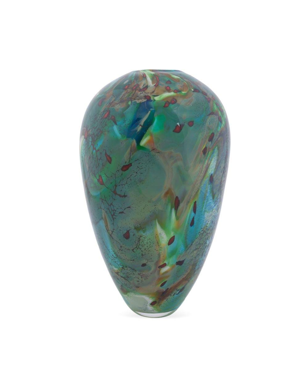 Peter Layton comparable auction result: peter layton large tahiti studio glass vase
