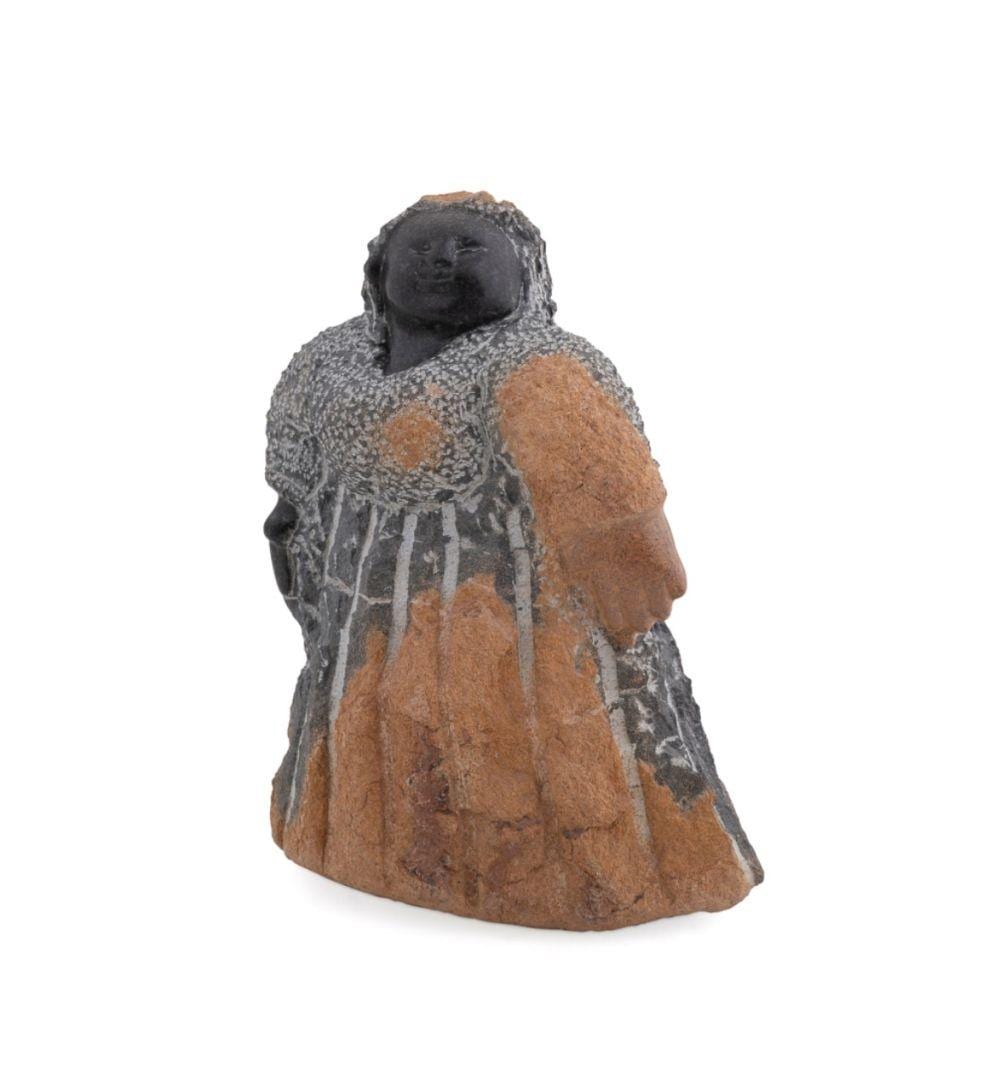 Colleen Madamombe comparable auction result: colleen madamombe stone sculpture of a mother