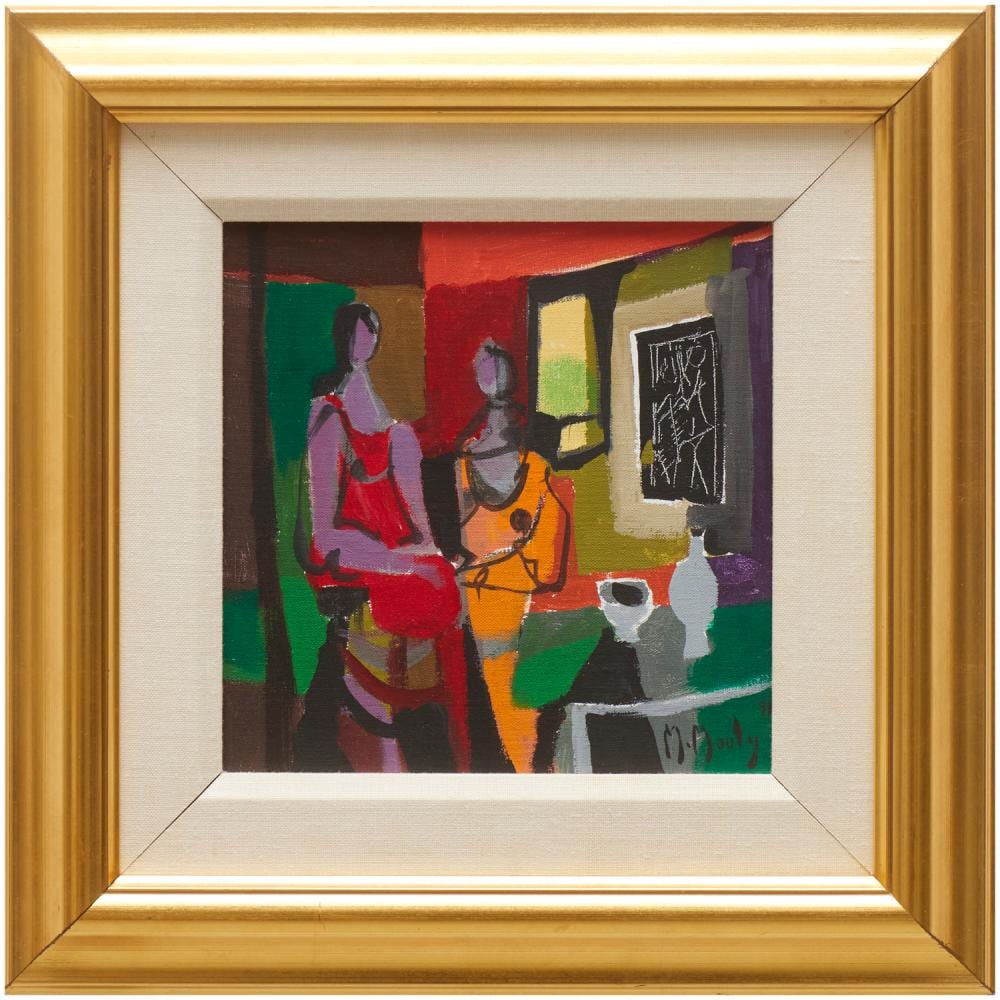Marcel Mouly comparable auction result: marcel mouly oil on canvas 1991