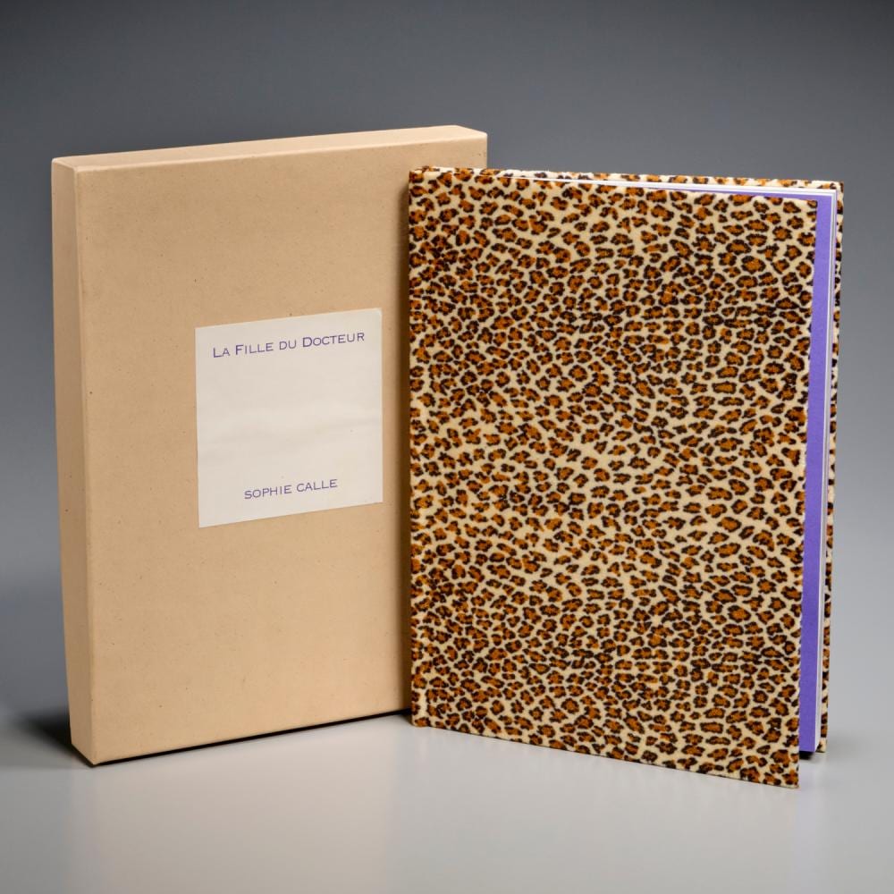 Sophie Calle comparable auction result: sophie calle la fille du docteur 1991 signed