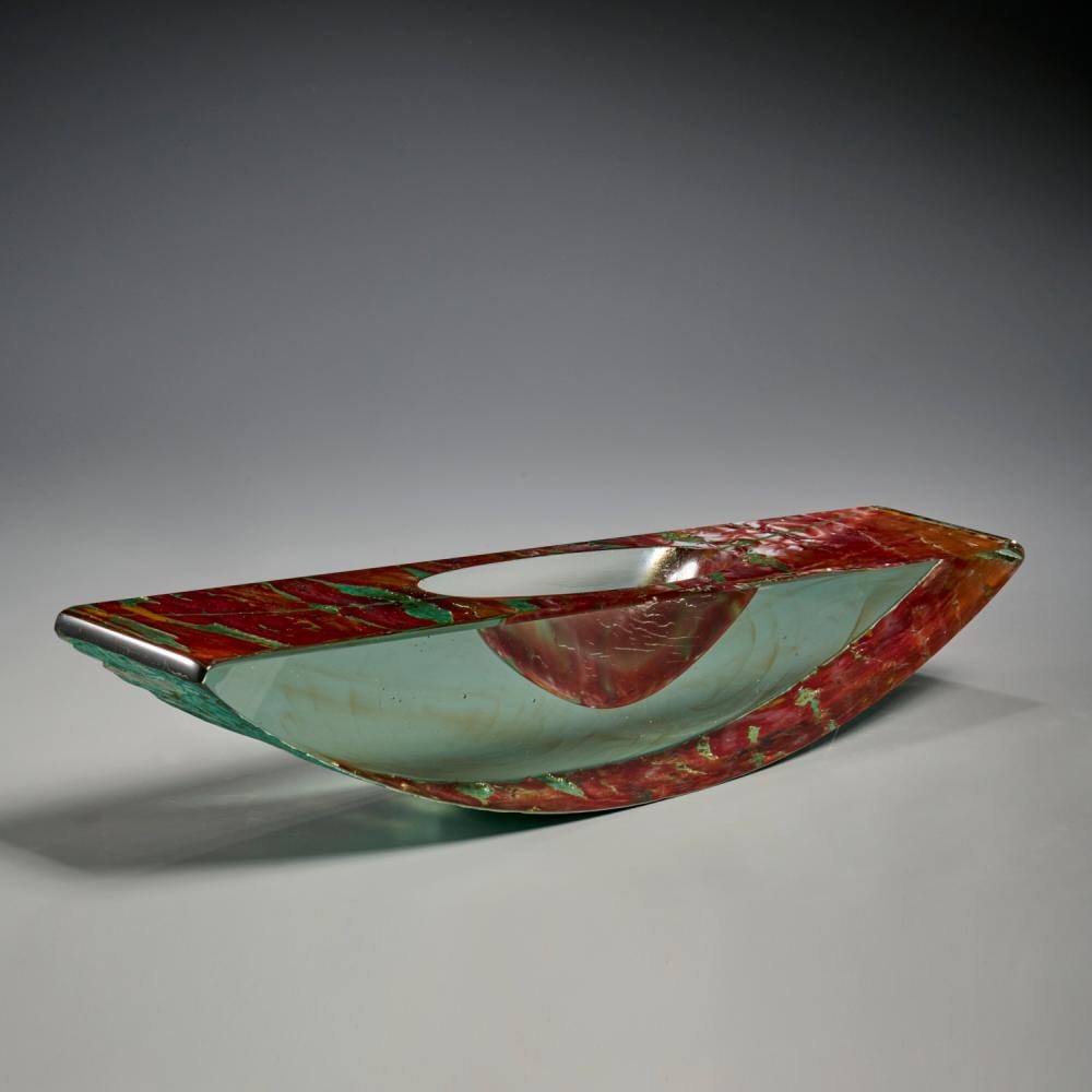 john conard lewis large studio glass bowl · Millea Bros Ltd · 2026-06-17 John Conard Lewis comparable auction result: john conard lewis large studio glass bowl