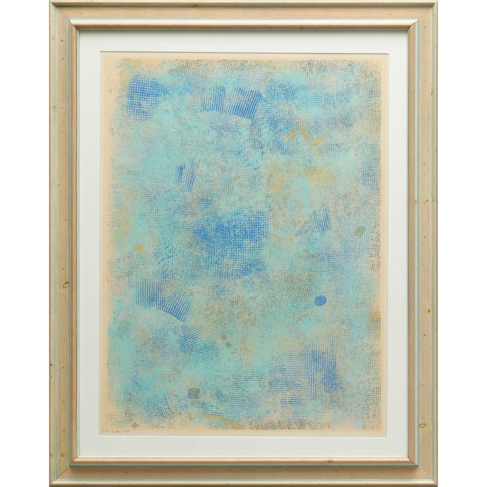 Robert Natkin comparable auction result: robert natkin silkscreen on paper signed
