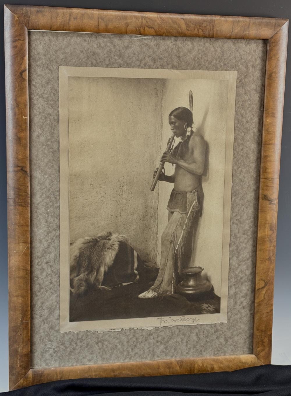 Carl Julius Emil Ludwig comparable auction result: carl karl moon photograph the love song