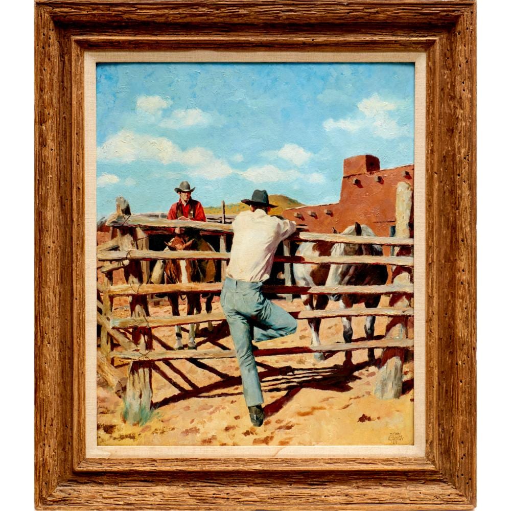 John Cullen Murphy comparable auction result: john cullen murphy oil on canvas panel