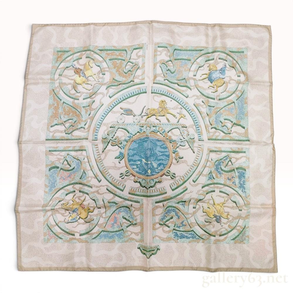 Alfred de Dreux comparable auction result: hermes peintre du cheval silk scarf designed by alfred de dreux
