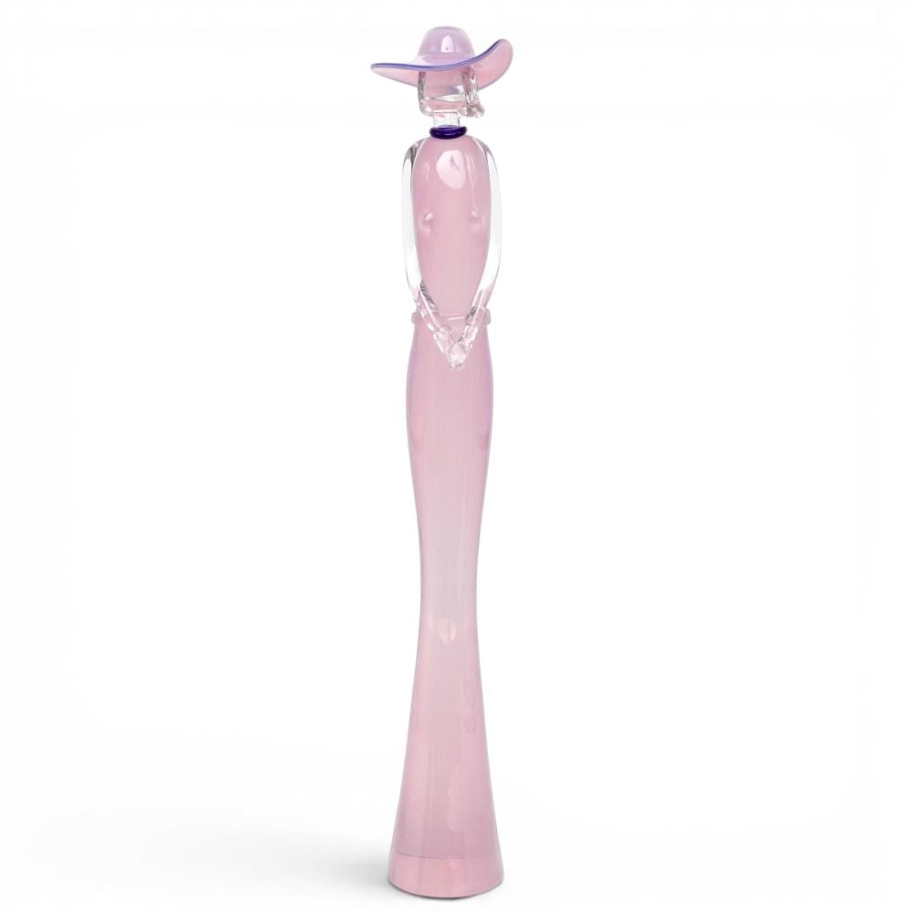 Elio Raffaeli comparable auction result: elio raffaeli italian 1936 murano glass woman sculpture