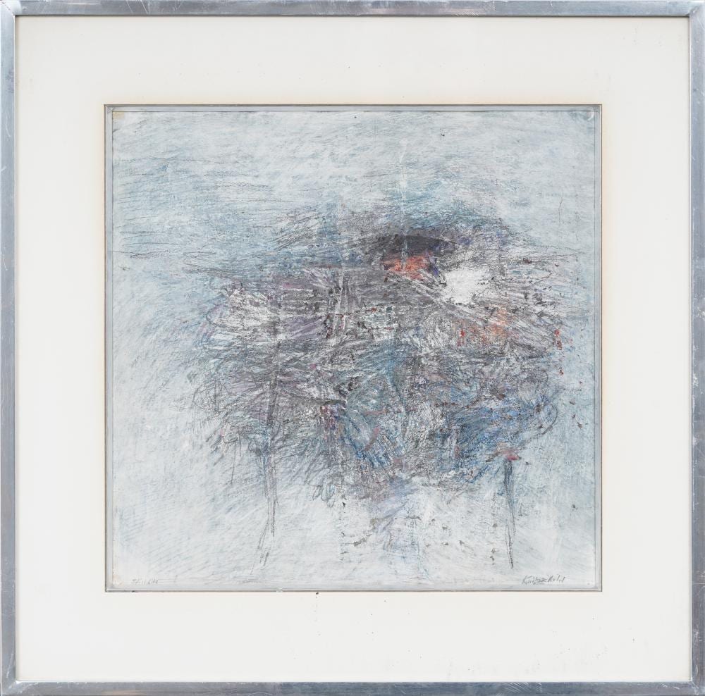 robert knipschild b 1927 vintage american abstract expressionist original oil painting · Curated Gallery Auctions · 2026-06-14 Robert Knipschild comparable auction result: robert knipschild b 1927 vintage american abstract expressionist original oil painting