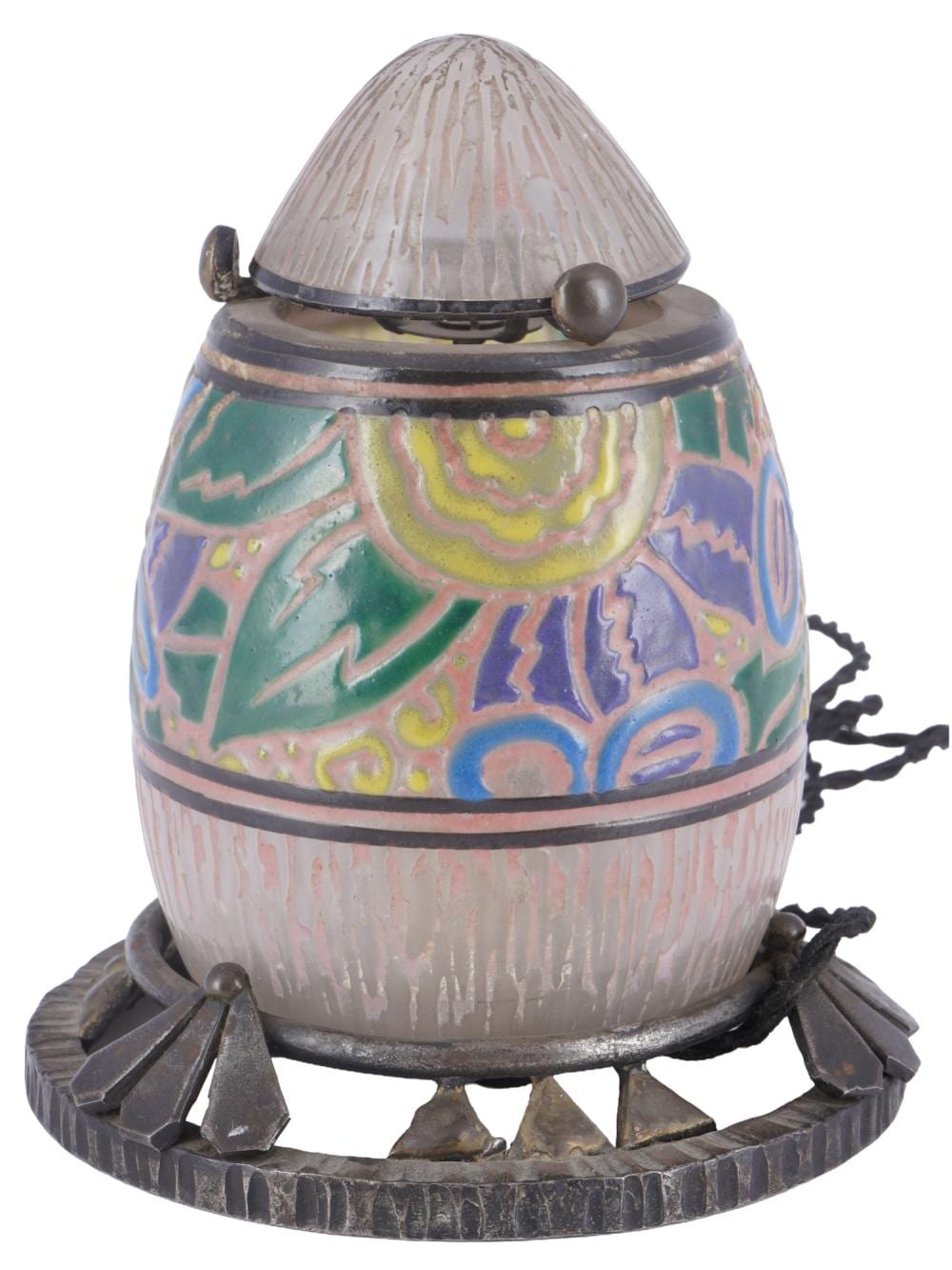 andre delatte 1887 1953 art deco table lamp · Antikauktion Krefeld · 2026-06-19 Andre Delatte comparable auction result: andre delatte 1887 1953 art deco table lamp
