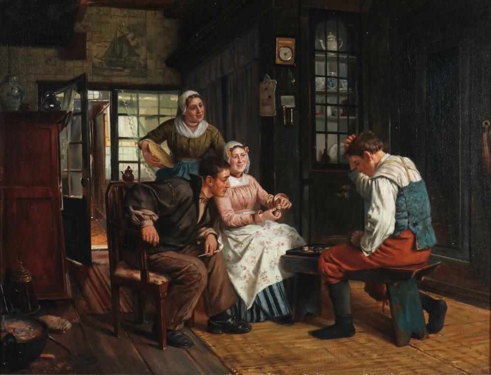 Otto Karl Kirberg comparable auction result: otto karl kirberg 1850 1926 game