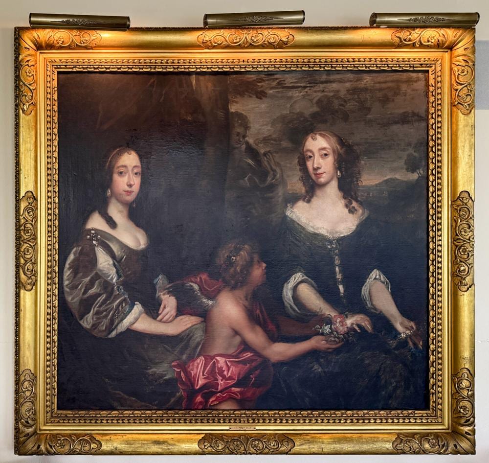 Peter Lely comparable auction result: large painting after peter lely
