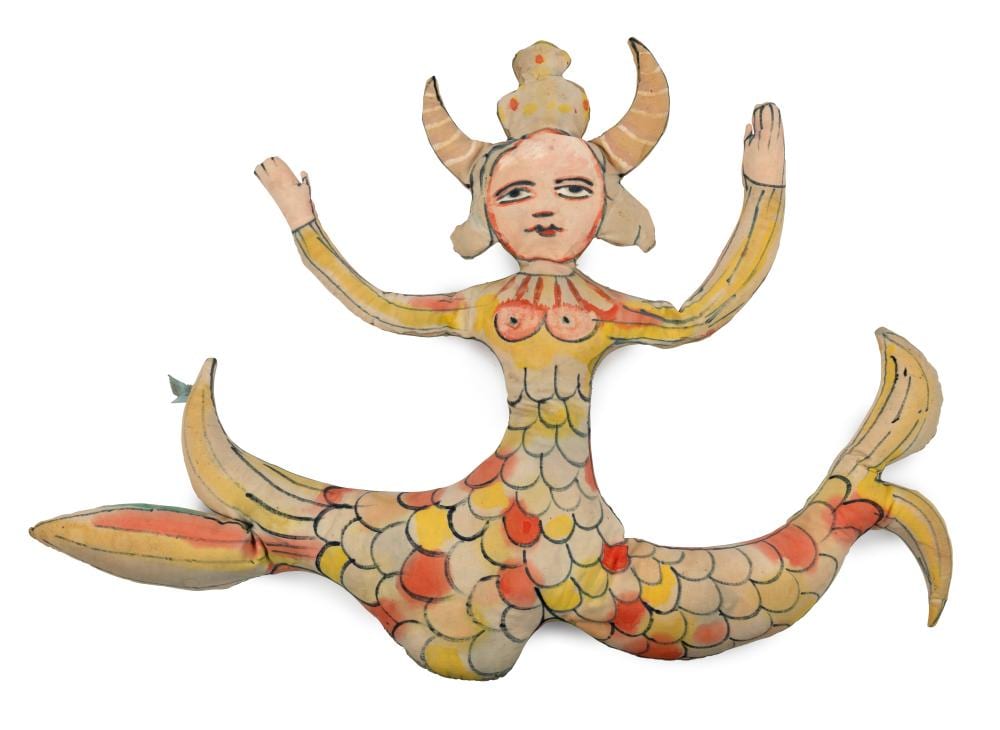 Mirka Mora comparable auction result: mirka mora 1928 2018 mermaid doll