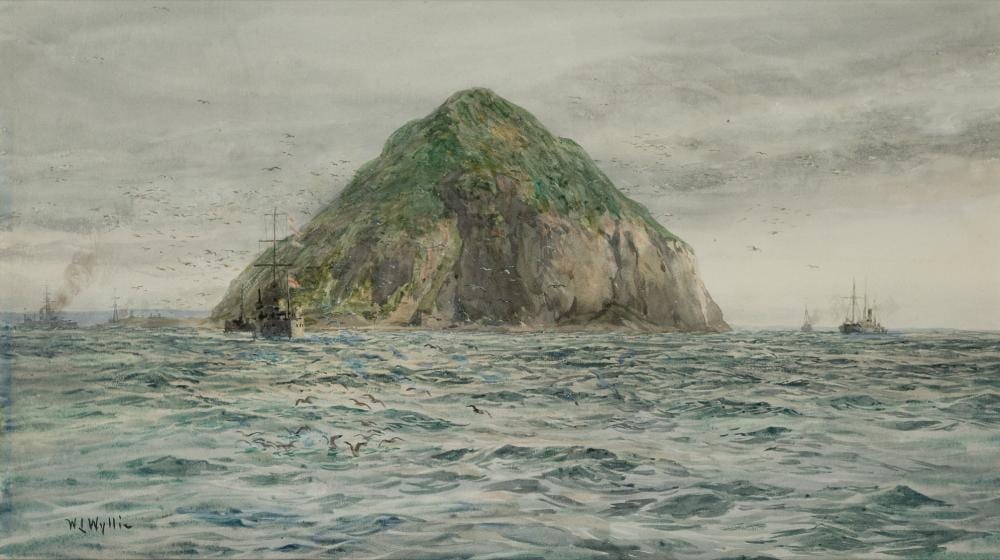 william lionel wyllie british 1851 1931 ailsa craig · Charles Miller Ltd · 2026-06-30 William Lionel Wyllie comparable auction result: william lionel wyllie british 1851 1931 ailsa craig