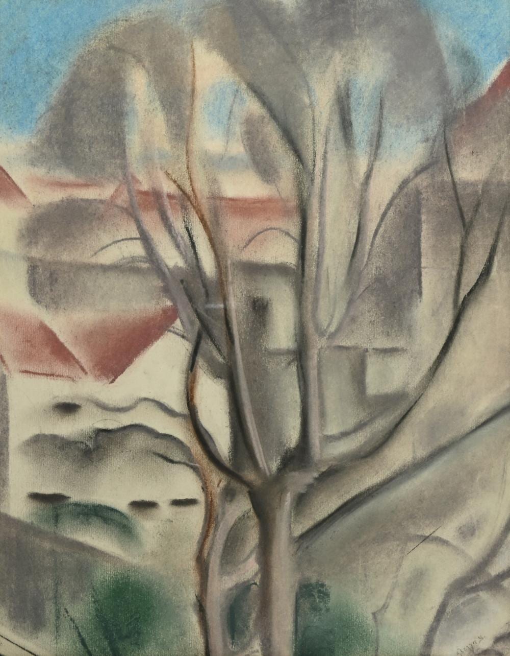 Albert Gleizes comparable auction result: albert gleizes 1881 1953 pastel still landscape 1936 signed