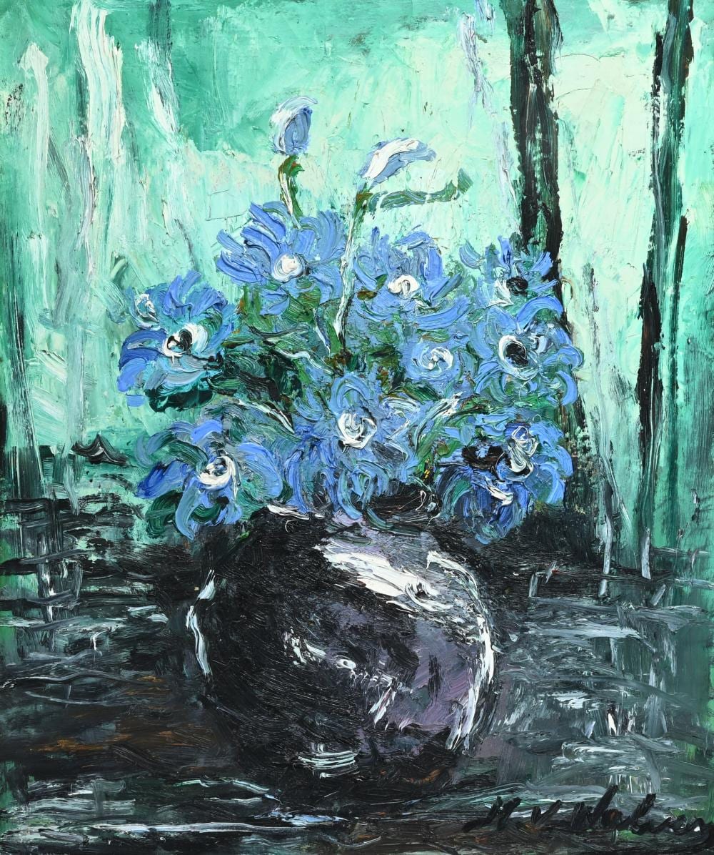 Henri Victor Wolvens comparable auction result: henri victor wolvens 1896 1977 oil on canvas flowers in a vase signed
