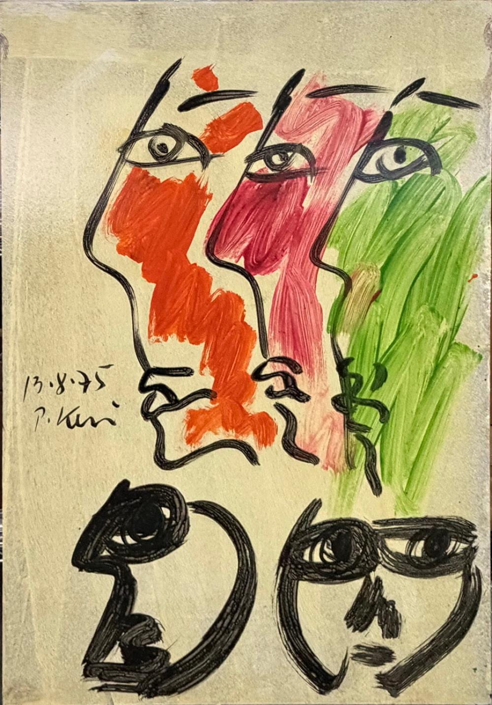 Peter Robert Keil comparable auction result: peter robert keil b 1942 german oil on masonite