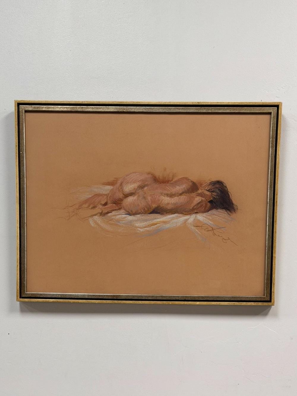 Gustav Rehberger comparable auction result: gustav rehberger austrian american 1910 1995 pastel on paper reclining nude female signed