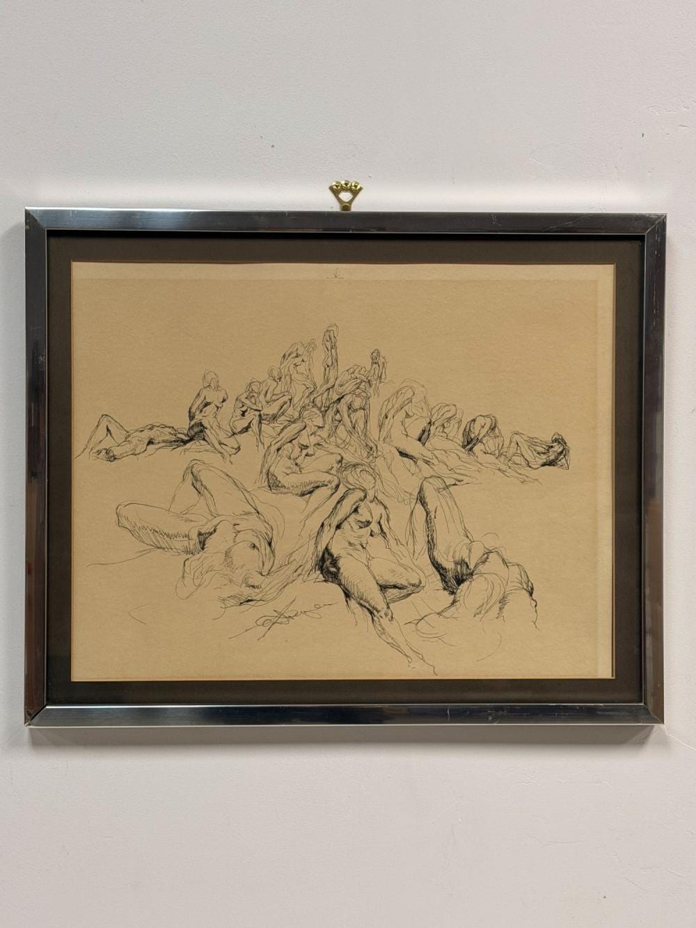 Gustav Rehberger comparable auction result: gustav rehberger american 1910 1995 pen ink on paper nude female studies signed