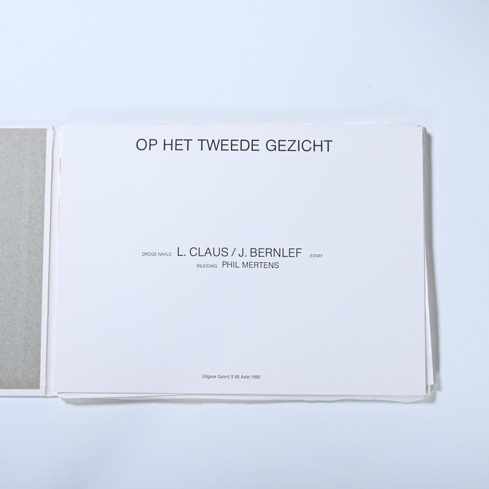 Luc Claus comparable auction result: luc claus 1930 2006 portfolio op het tweede gezicht with drypoint etchings 1982 signed