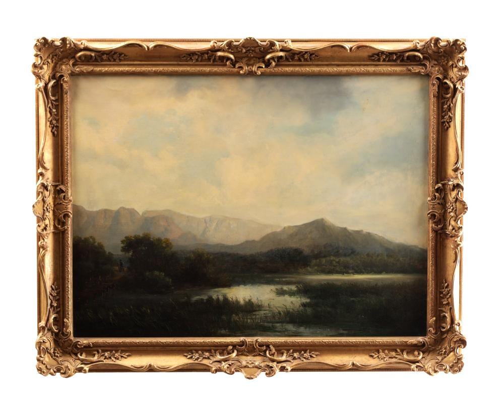 Horatio McCulloch comparable auction result: horatio mcculloch scottish 1806 1867 a 19th century oil on canvas mountainous landscape