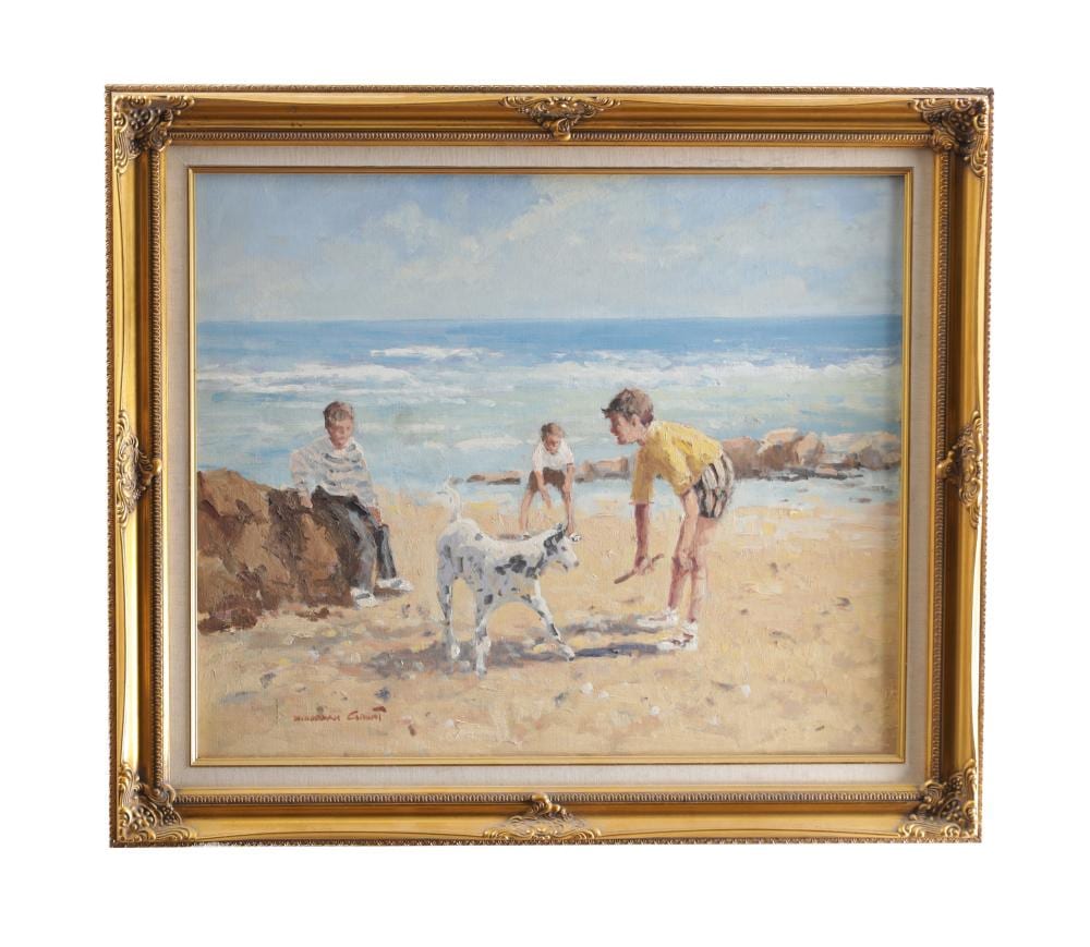 William Norman Gaunt comparable auction result: william norman gaunt british 1918 2001 an oil on canvas