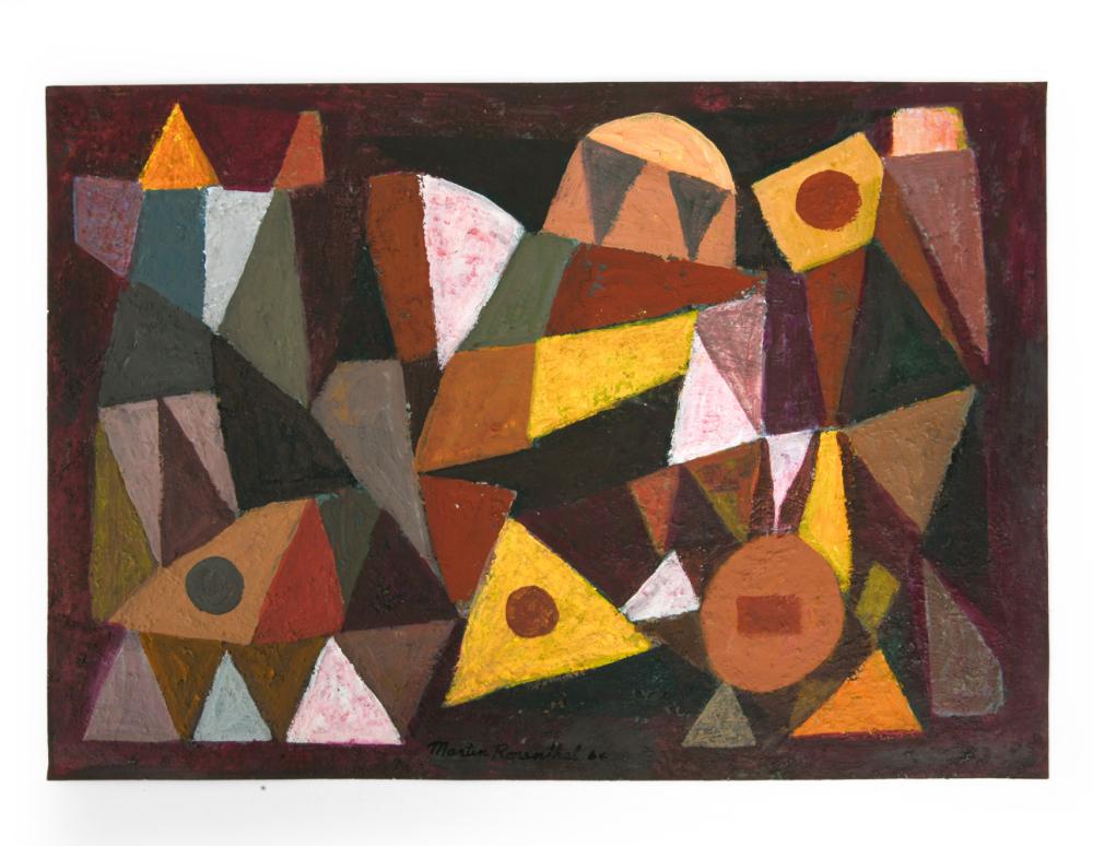 Martin Rosenthal comparable auction result: martin rosenthal 1899 1974 mixed media