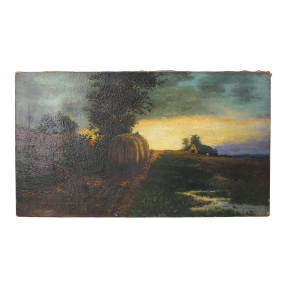 John Francis Murphy comparable auction result: attr john francis murphy oil tonalist landscape