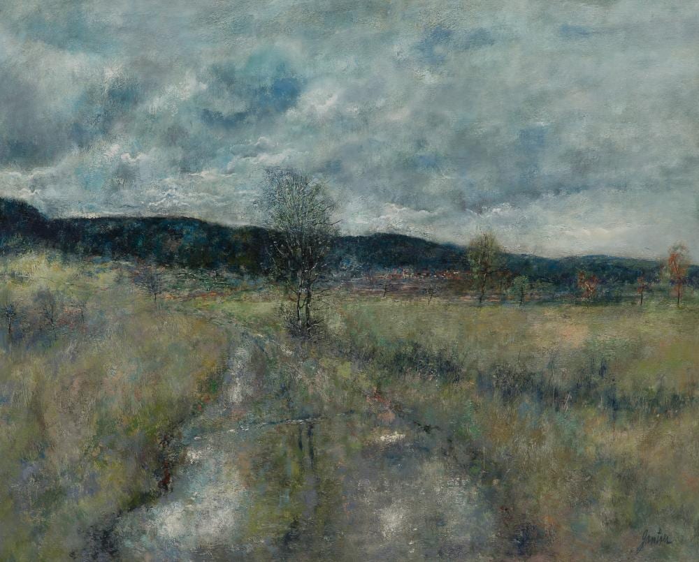 Bernard Gantner comparable auction result: bernard gantner french 1928 2018 oil on canvas