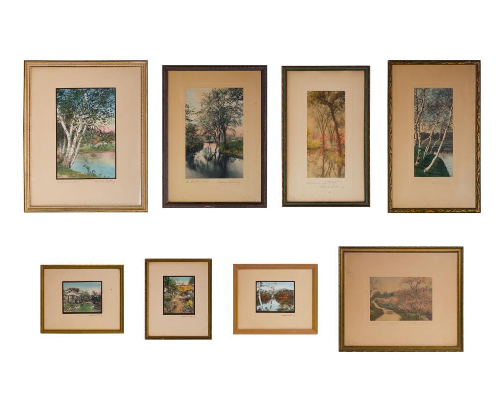 Wallace Nutting comparable auction result: wallace nutting american 1861 1941 hand colored photograph assortment