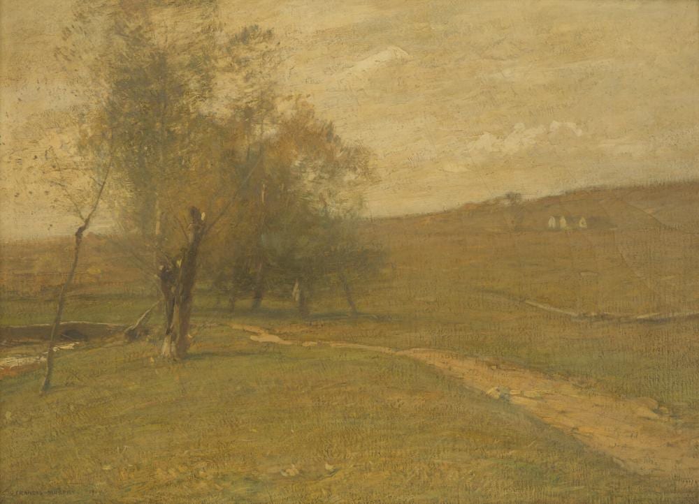 John Francis Murphy comparable auction result: john francis murphy american 1853 1921 landscape with path 1904