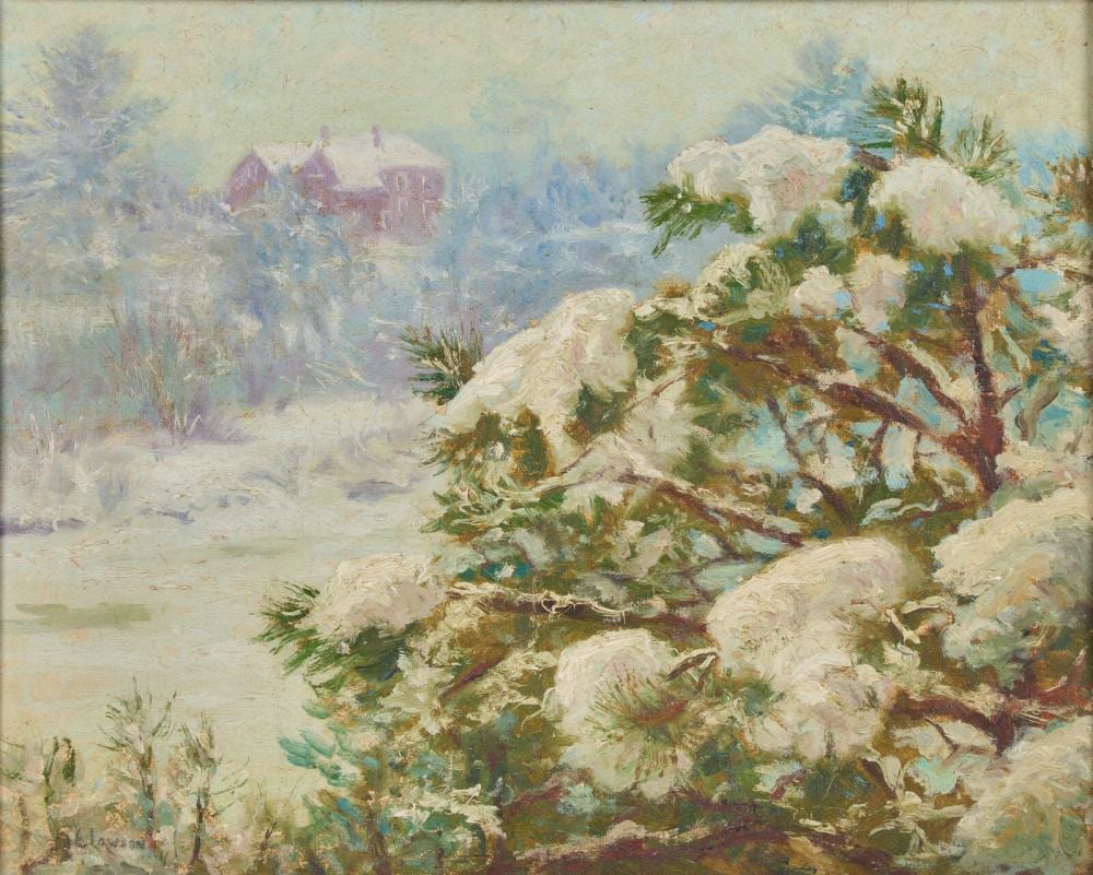 ernest lawson american 1873 1939 the quiet winter · Freeman’s · 2026-06-17 Ernest Lawson comparable auction result: ernest lawson american 1873 1939 the quiet winter