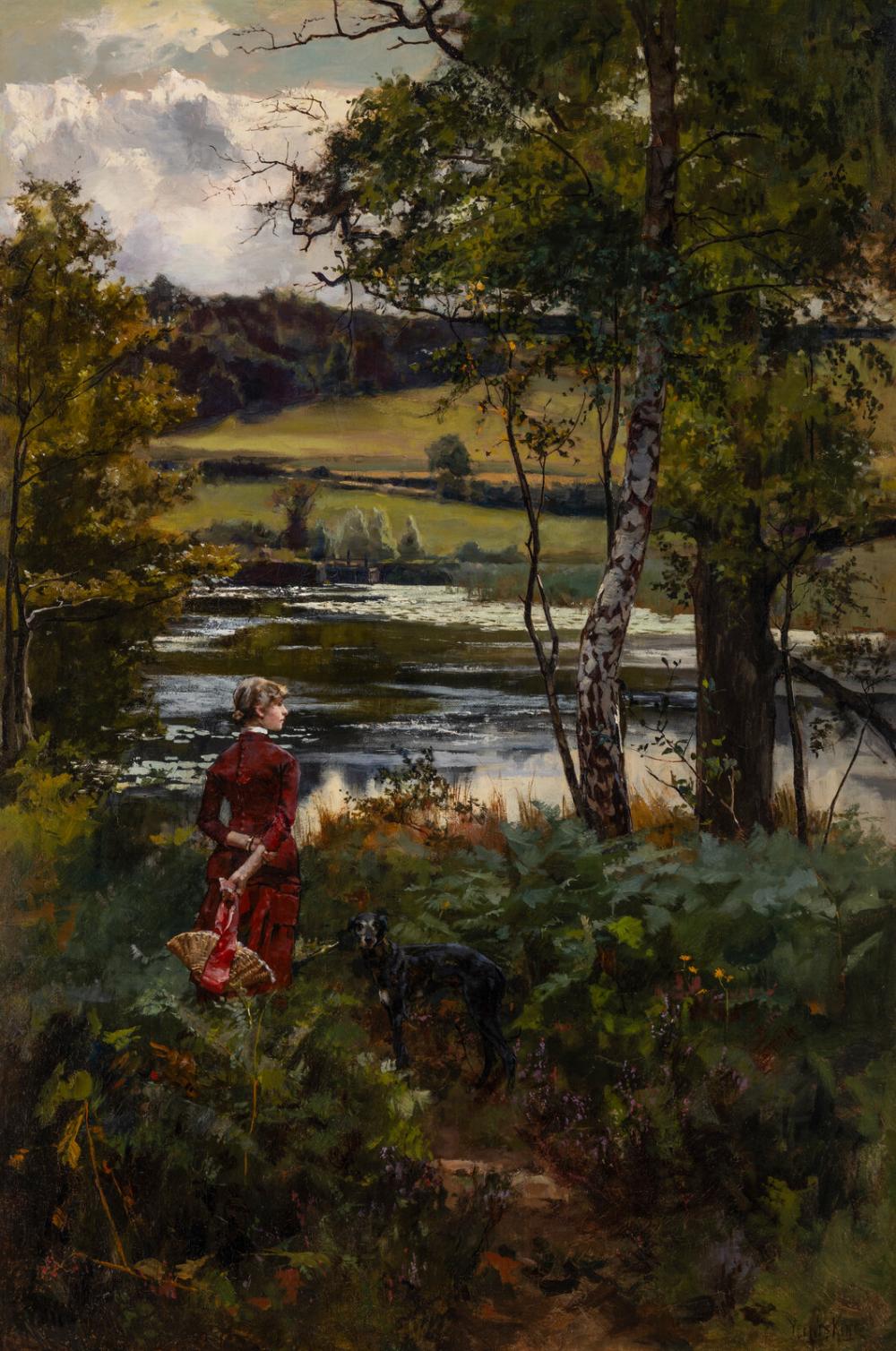 Yeend King comparable auction result: henry john yeend king british 1855 1924 at the water s edge