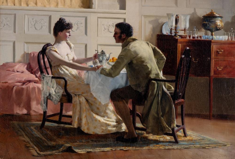 Francis Coates Jones comparable auction result: francis coates jones american 1857 1932 the declaration