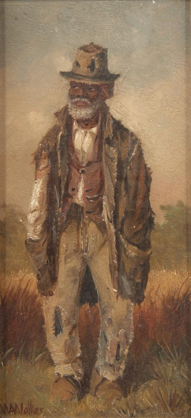 William Aiken Walker comparable auction result: william aiken walker american 1838 1921 man with hands in pockets