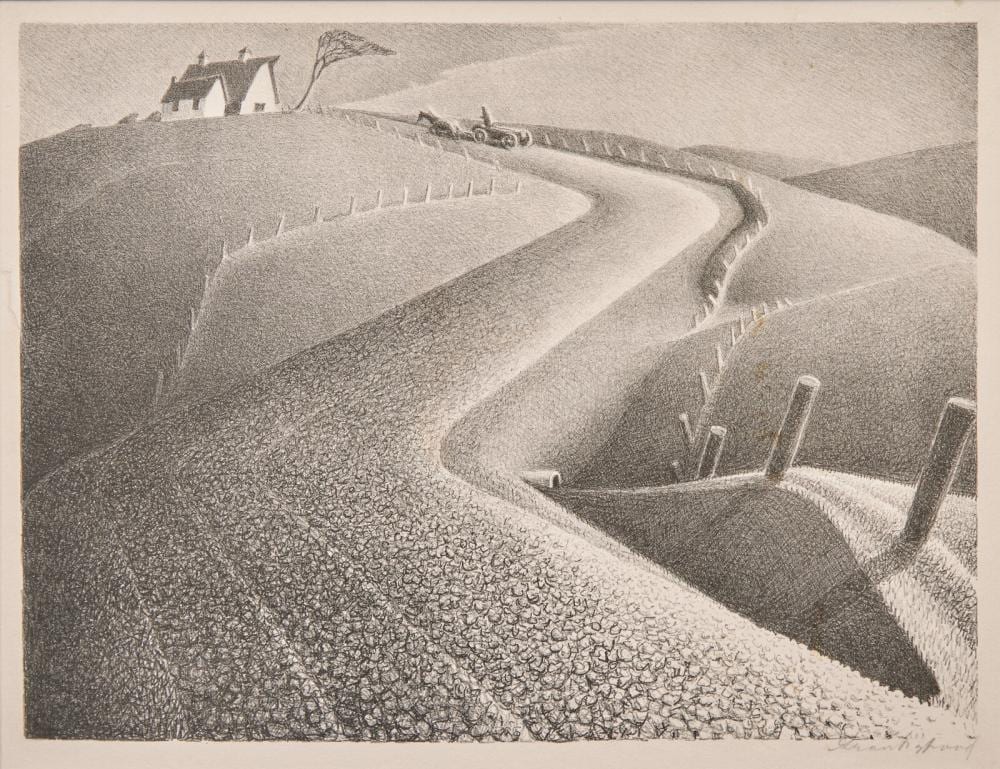 Grant Wood comparable auction result: grant wood american 1891 1942 march 1939