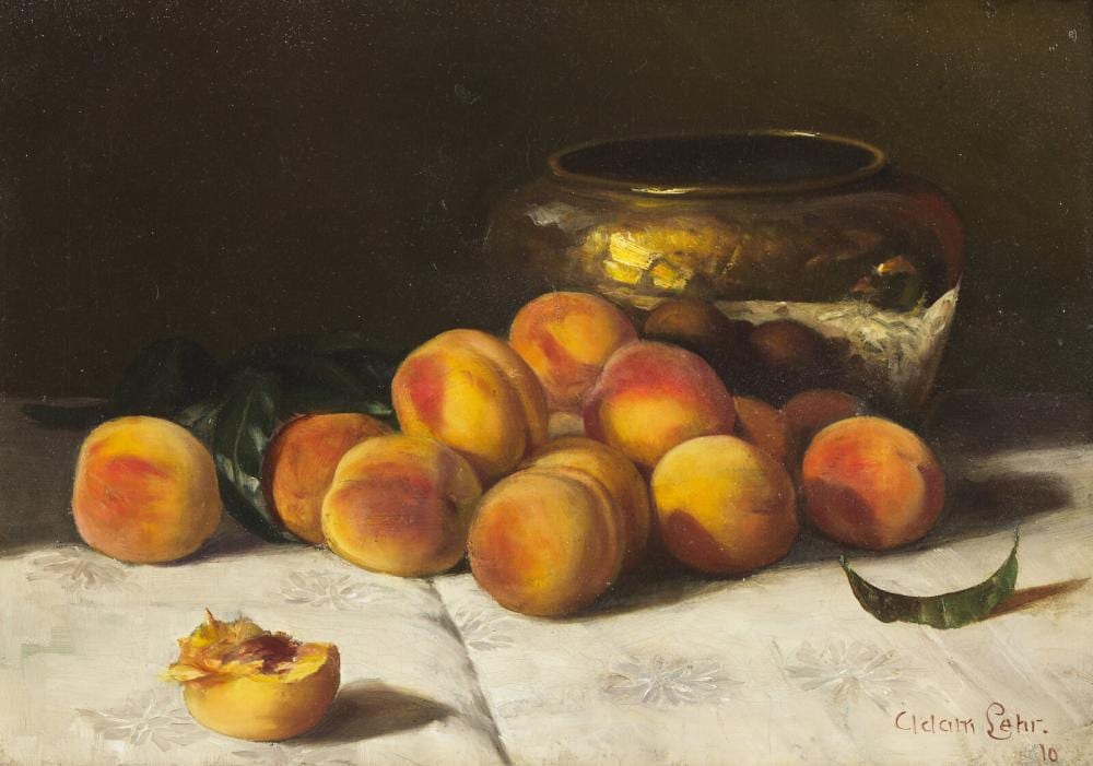 adam lehr american 1853 1924 the discarded peach 1910 · Freeman’s · 2026-06-17 Adam Lehr comparable auction result: adam lehr american 1853 1924 the discarded peach 1910