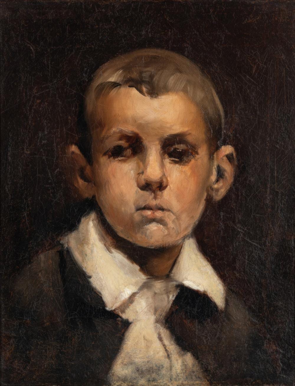 frank duveneck american 1848 1919 portrait head of young boy · Freeman’s · 2026-06-17 Frank Duveneck comparable auction result: frank duveneck american 1848 1919 portrait head of young boy