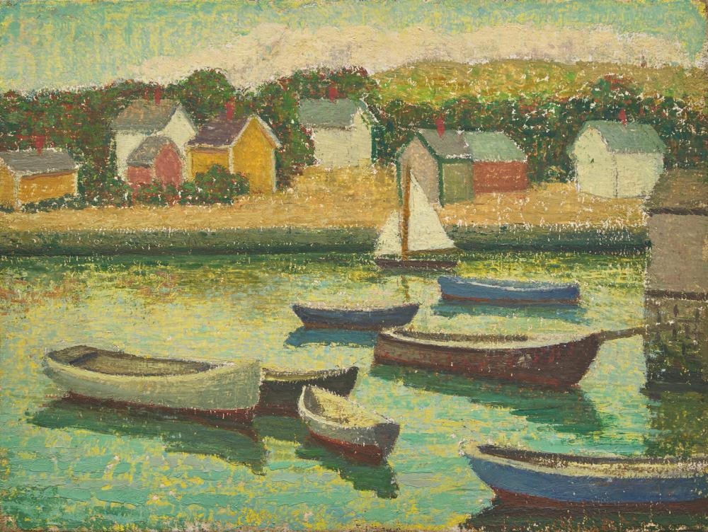 Emma Fordyce MacRae comparable auction result: emma fordyce macrae american 1887 1974 pigeon cove