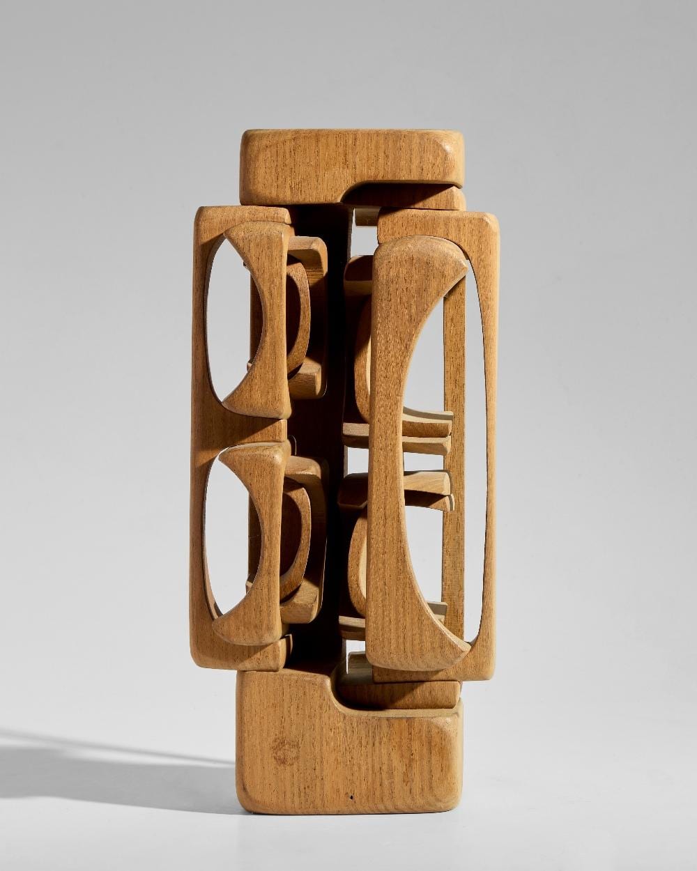 Brian Willsher comparable auction result: brian willsher 1930 2010 modernist sculpture 1984 teak signed in pencil