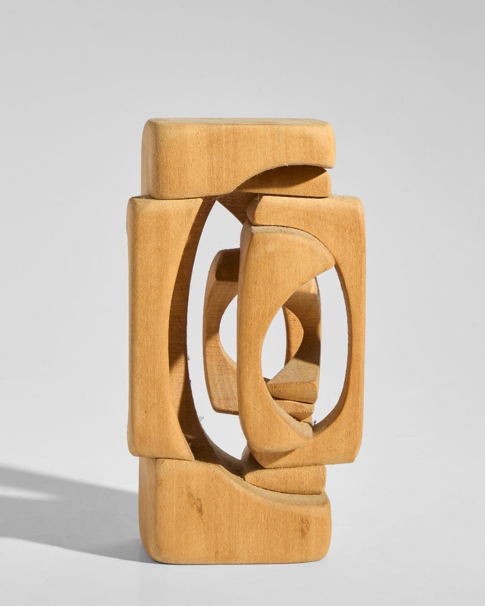 Brian Willsher comparable auction result: brian willsher 1930 2010 modernist sculpture 1989 teak signed in ink bri
