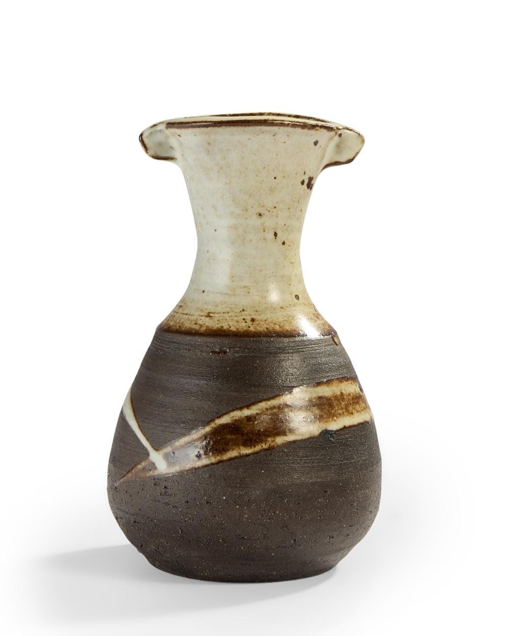 Janet Leach comparable auction result: janet leach 1918 1997 vase with lugs circa 1980 stoneware with dry brown body
