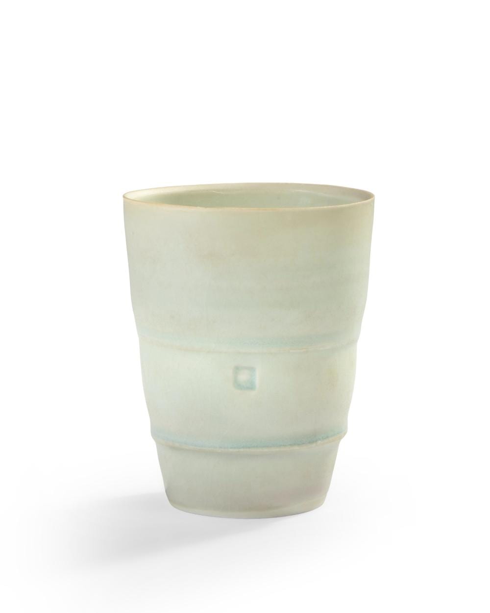 Edmund de Waal comparable auction result: edmund de waal b 1964 beaker circa 1990 porcelain with pale blue green celadon