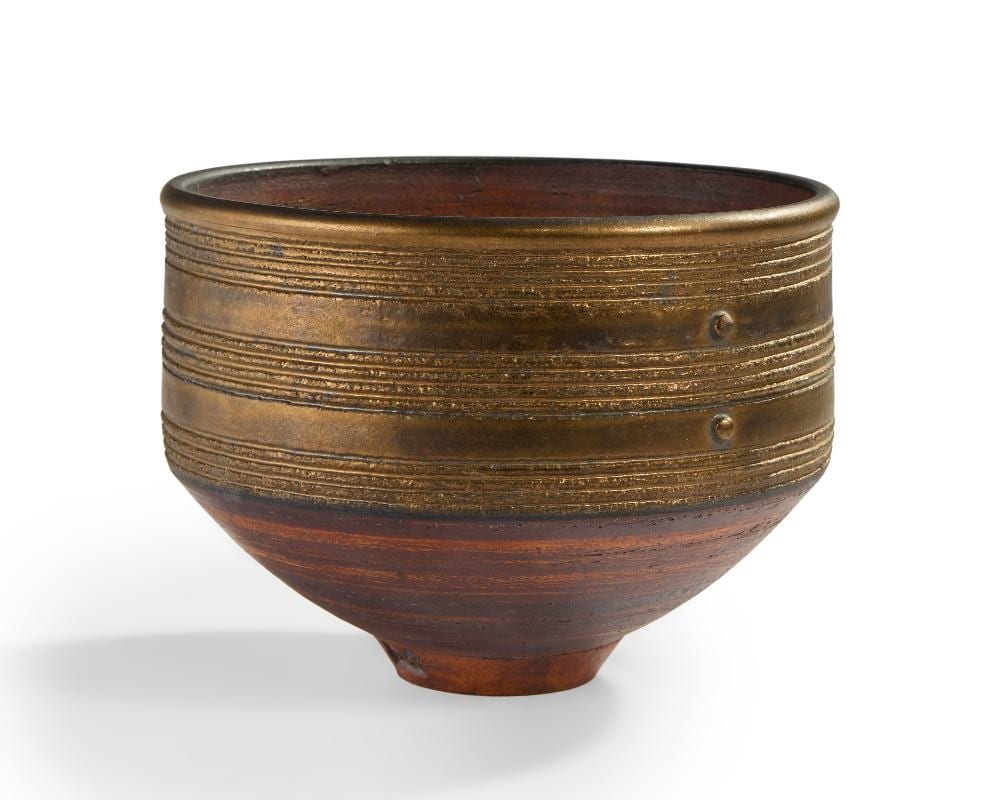 jason wason b 1946 deep bowl 2016 stoneware with lustrous bronze clay and combe · Roseberys · 2026-06-25 Jason Wason comparable auction result: jason wason b 1946 deep bowl 2016 stoneware with lustrous bronze clay and combe