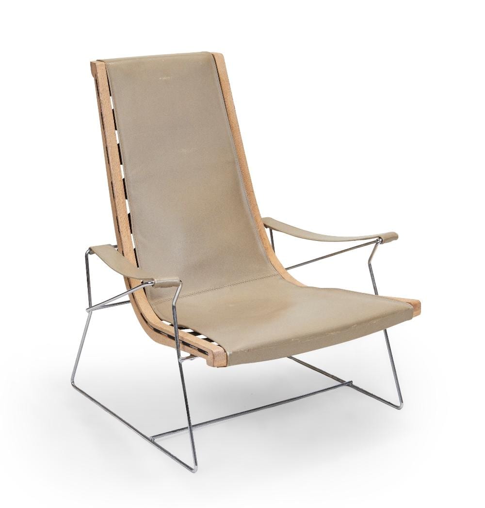 Antonio Citterio comparable auction result: antonio citterio b 1950 for b b italia j j lounge chair circa 2012 chrome pla