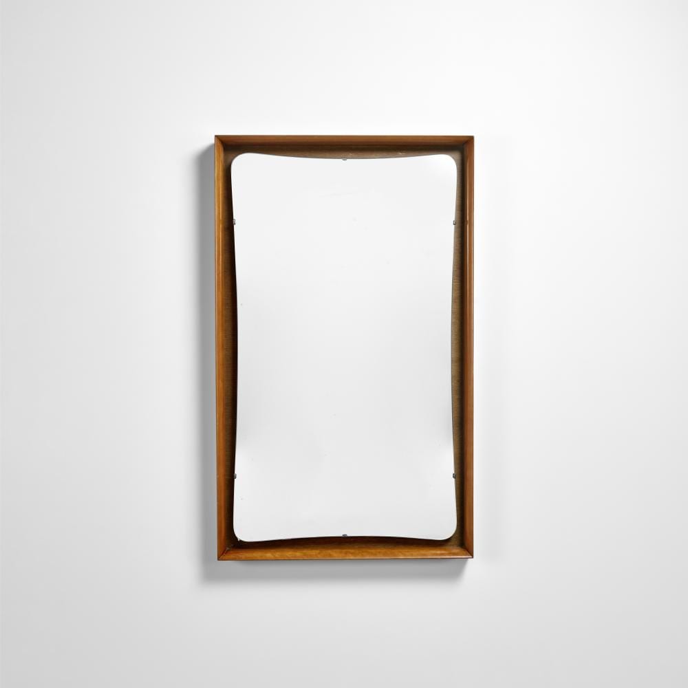 vladimir kagan 1927 2016 wall mirrorcirca 1955cherrywood and mirror plateheight 46in 107cm width 28in 71cm depth 2 3 4in 7cm · Bonhams · 2026-06-17 Vladimir Kagan comparable auction result: vladimir kagan 1927 2016 wall mirrorcirca 1955cherrywood and mirror plateheight 46in 107cm width 28in 71cm depth 2 3 4in 7cm