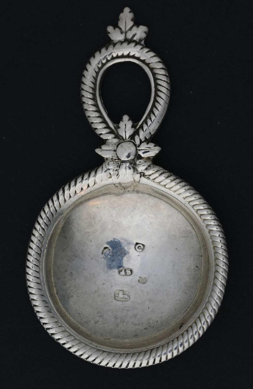 Salomon Leonardus Verveer comparable auction result: a george iii silver caddy spoon by samu