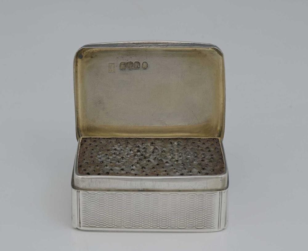 Tadeusz Ajdukiewicz comparable auction result: a george iii silver nutmeg grater by th