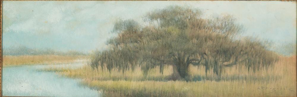 Alexander John Drysdale comparable auction result: alexander john drysdale 1870 1934 oak tree marsh