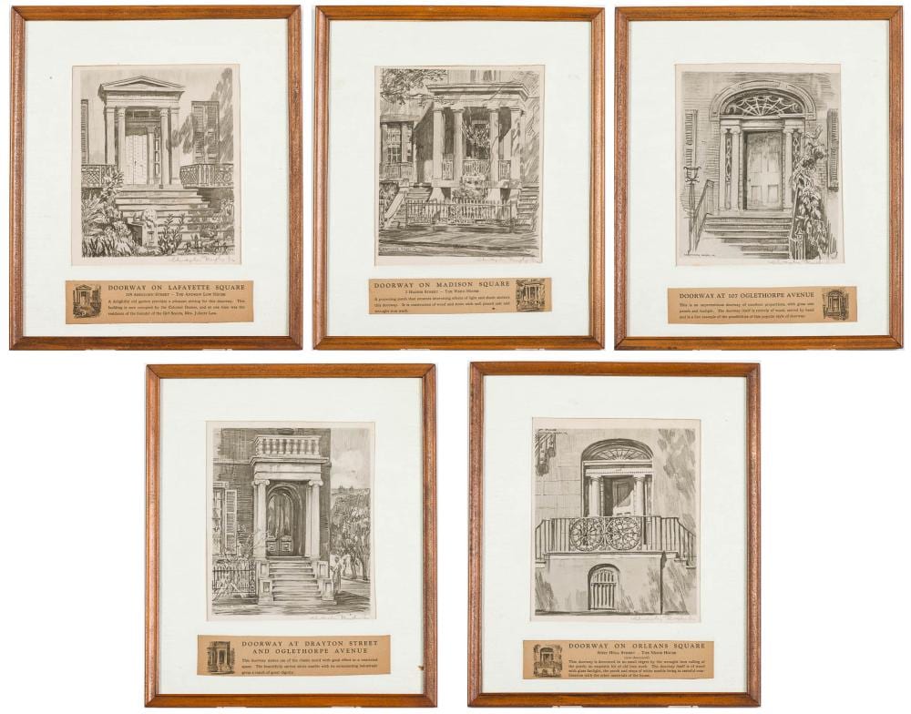christopher murphy sav 1902 1973 savannah doors · Everard Auctions and Appraisals · 2026-06-23 Christopher Murphy comparable auction result: christopher murphy sav 1902 1973 savannah doors